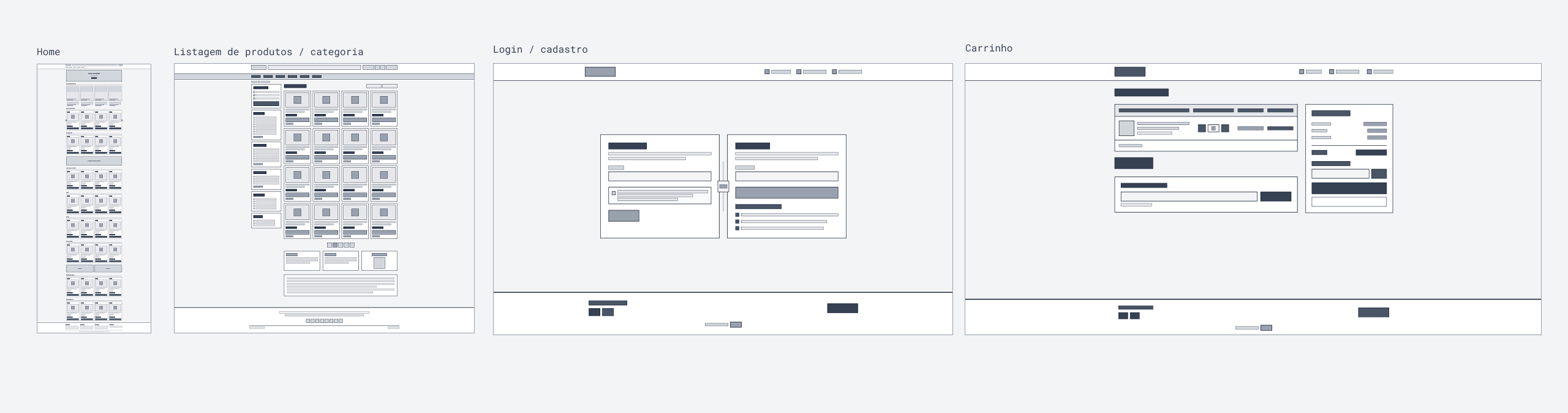 Wireframe Compra Gamer